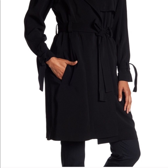 ✨HP!✨NWT Maternity-Friendly A.L.C. Trench Coat - Picture 6 of 8